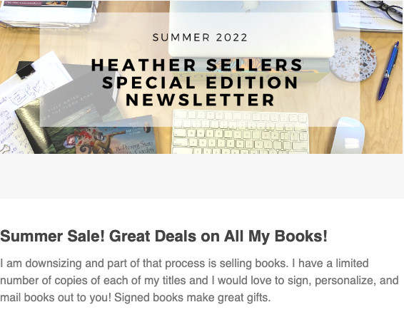 Heather's July 2022 Newsletter