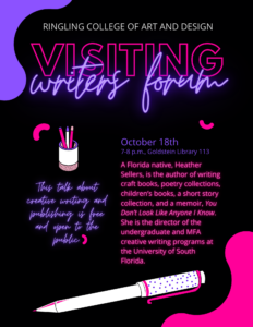 Visiting Writers Forum Flyer